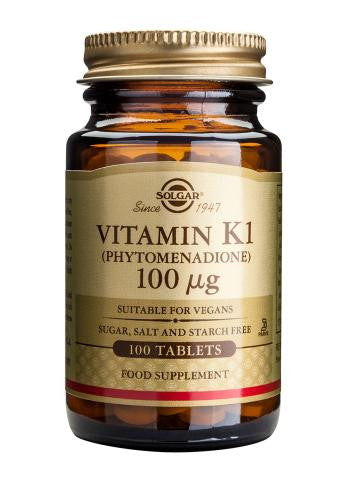 Vitamin K1 100 åµg Tablets - Health Emporium