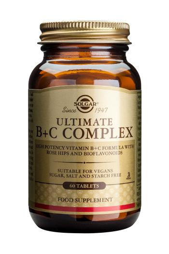 Ultimate B+C Complex 60 Tablets - Health Emporium