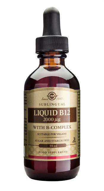 Liquid B12 2000 µg with B-Complex - Health Emporium