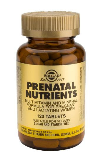 Tabletas de nutrientes prenatales - emporio de la salud