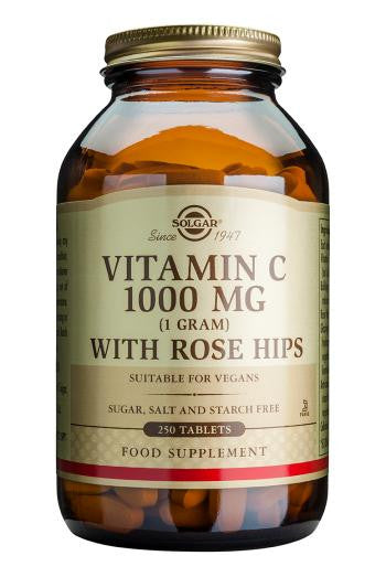 Vitamin C 1000 mg with Rose Hips Tablets - Health Emporium