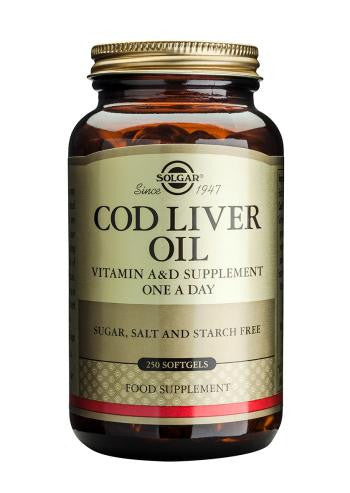 Cod Liver Oil Softgels 250 Softgels - Health Emporium