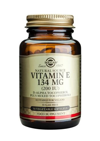 Vitamin E 134 mg (200 IU) Vegetable Softgels - Health Emporium