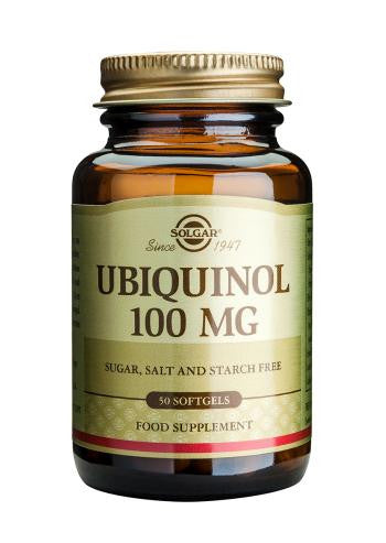Ubiquinol 100 mg 50 Softgels - Health Emporium
