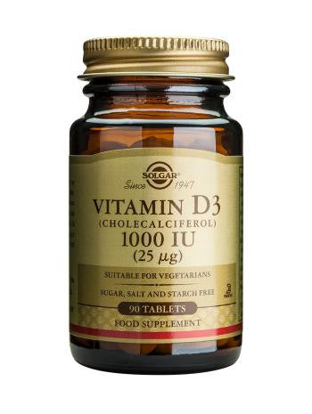 Vitamin D3 1000 IU (25 µg) Tablets - Health Emporium