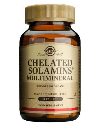 Chelated Solamins(R) Multimineral Tablets - Health Emporium