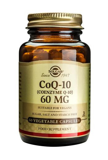 Coenzyme Q-10 60 mg Vegetable Capsules - Health Emporium