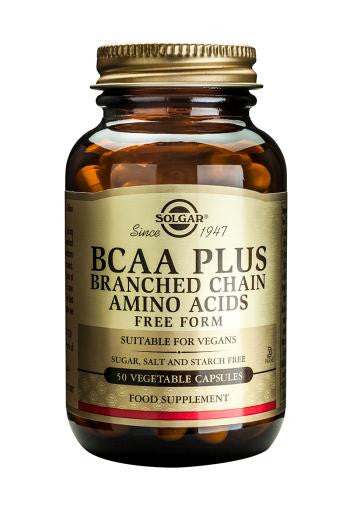 Bcaa plus vegetabilsk 50 kapsler - sundhed emporium