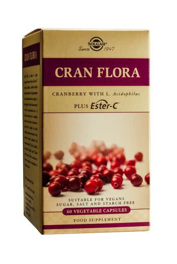 Cran Flora Cranberry Vegetable Capsules - Health Emporium