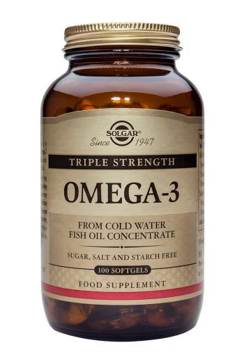 Triple Strength Omega-3 100 Softgels - Health Emporium