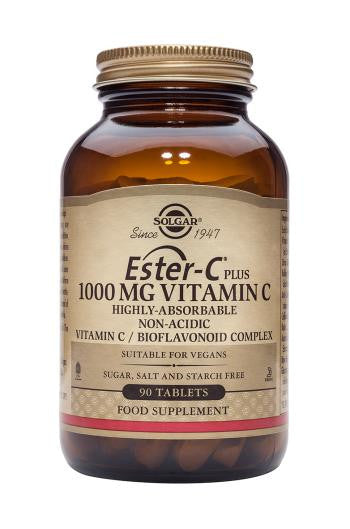 Ester-C(R) Plus 1000 mg Vitamin C 90 Tablets - Health Emporium