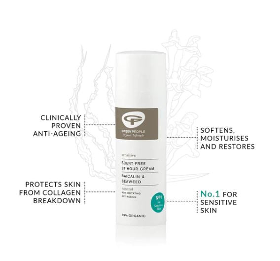 Green people χωρίς άρωμα κρέμα 24 ωρών 50ml