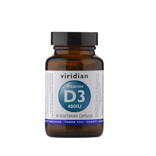 Vitamin D3 (Vegan) 400iu Veg Caps - Health Emporium
