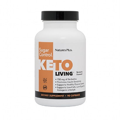 Nature's Plus Keto Living Sugar Control - Empório da Saúde