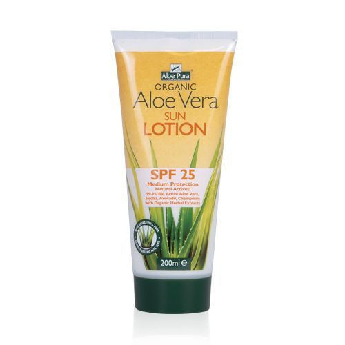 Aloe Vera Sun Lotion SPF25 - 200ml - Health Emporium