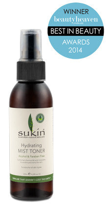 Sukin Hydrating Mist Toner (125ml) - Health Emporium