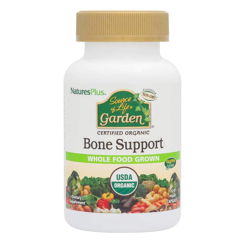 Natures Plus Source of Life Garden Bone Support 120 Vcaps - Health Emporium