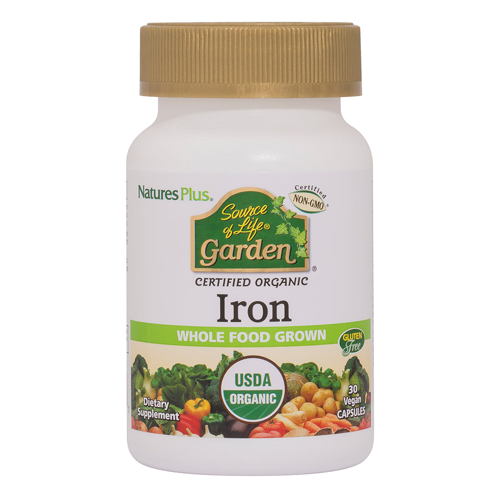 Source of Life Garden Iron 30 caps - Health Emporium