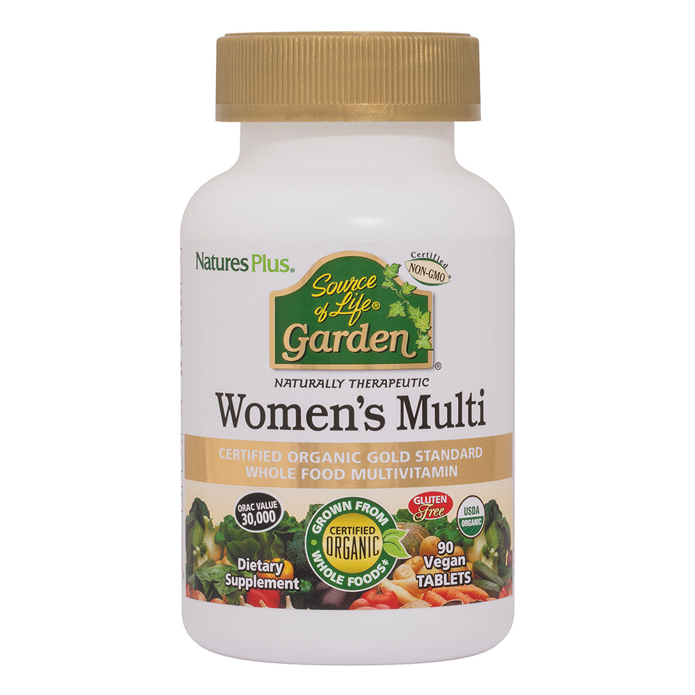 Fonte de vida jardim feminino multi (90 comprimidos veganos) - empório de saúde