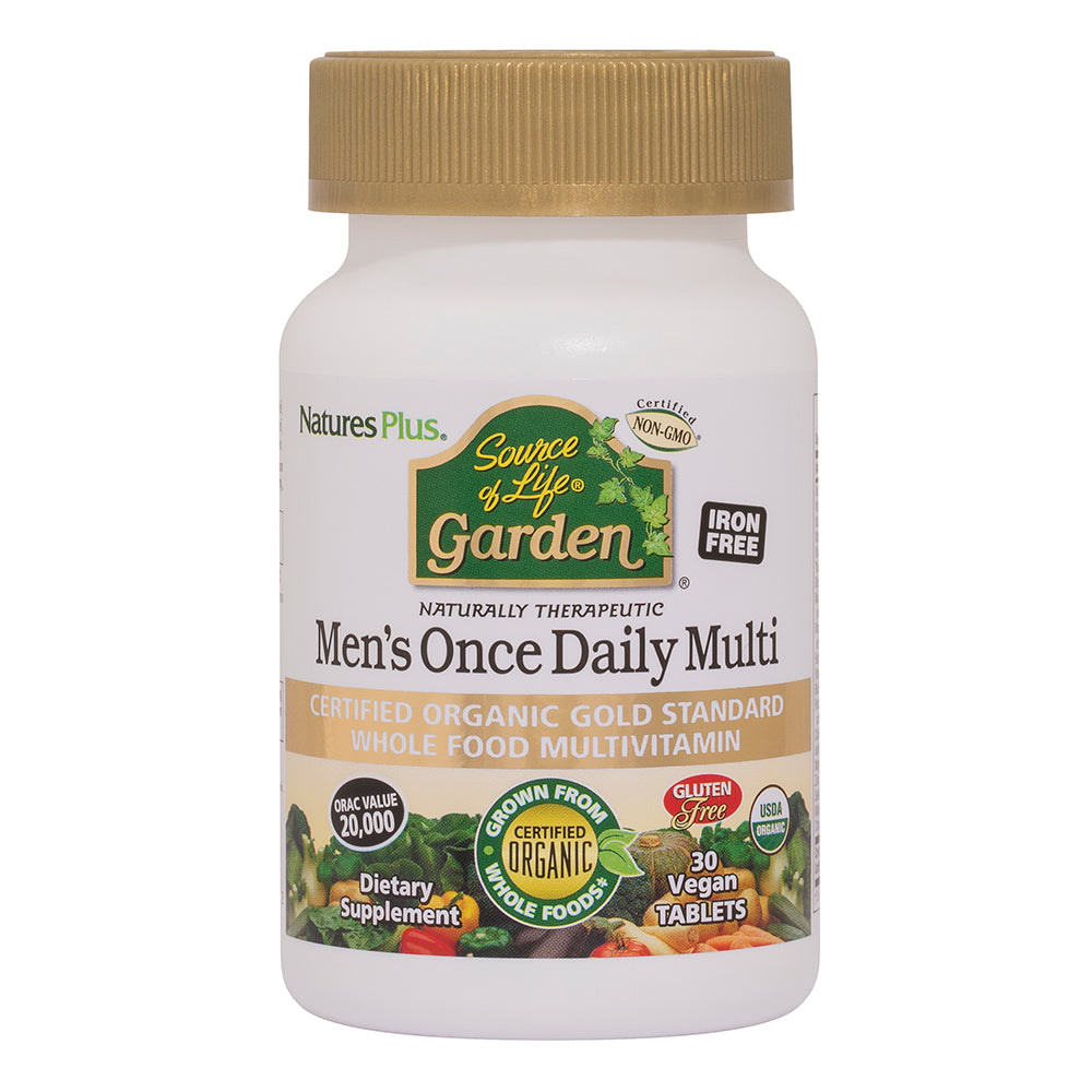 Source Of Life Garden Mens Once Daily (30 Vegan Tablets) - Health Emporium