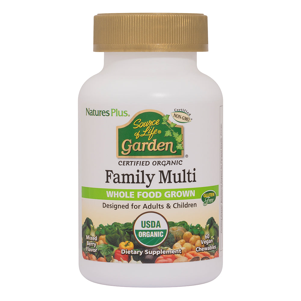 Source of Life® Garden Family Multi Mixed Berry -- 60 Vegan Chewables - Health Emporium