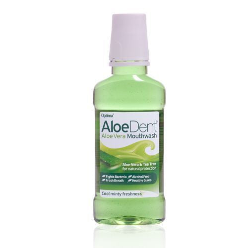 Aloedent® burnos skalavimo skystis be fluoro - 250 ml - sveikatos parduotuvė