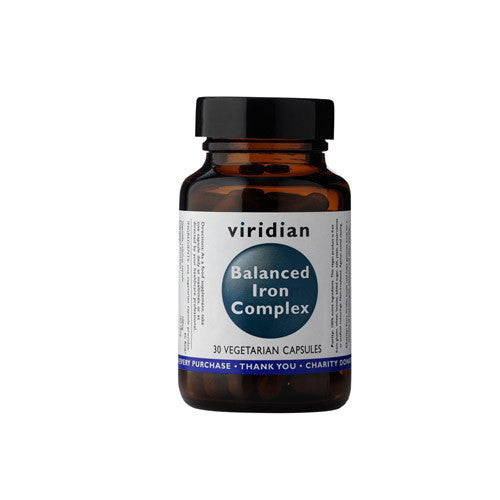 Balanced Iron Complex Veg Caps - Health Emporium