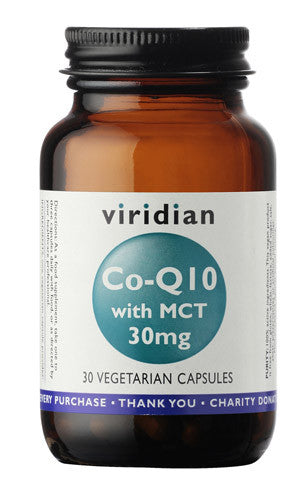 Co-enzyme Q10 30mg with MCT Veg Caps - Health Emporium