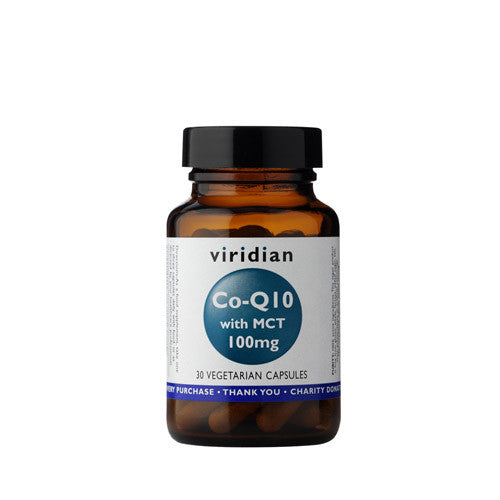 Co-enzyme Q10 100mg with MCT Veg Caps - Health Emporium