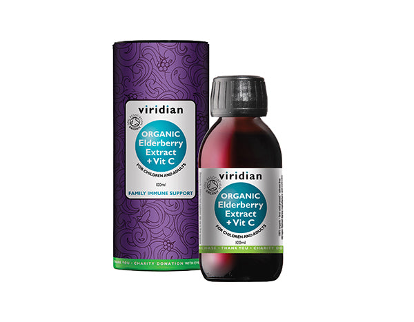 Organic Elderberry Extract + Vit C - Health Emporium