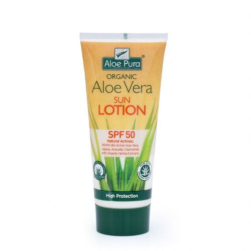Aloe Vera Sun Lotion SPF50 - 200ml - Health Emporium
