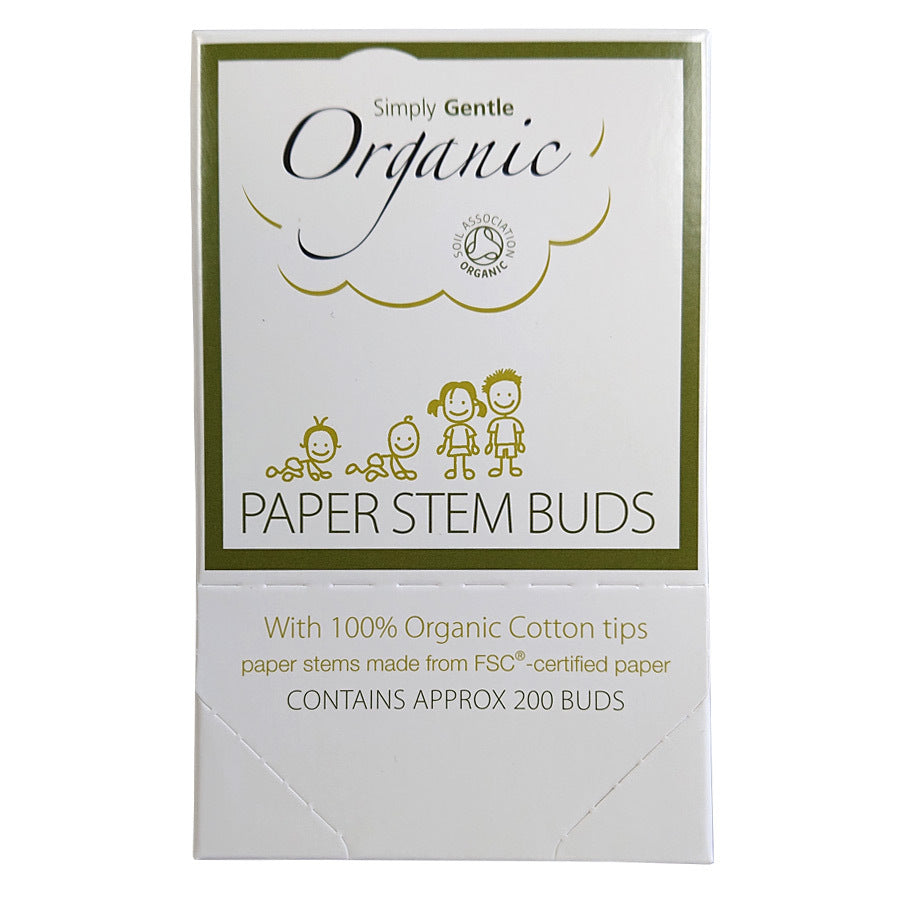 Simply Gentle Organic Cotton Buds - Pack of 200