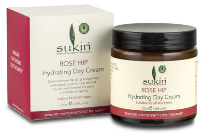 Sukin Rose Hip Hydrating Day Cream (120ml) - Health Emporium