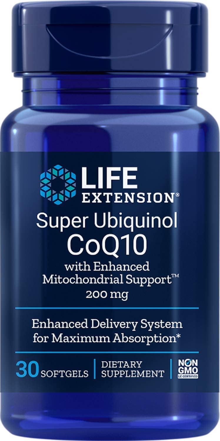 SUPER UBIQUINOL COQ10 WITH ENHANCED MITOCHONDRIAL SUPPORT 60 CAPS