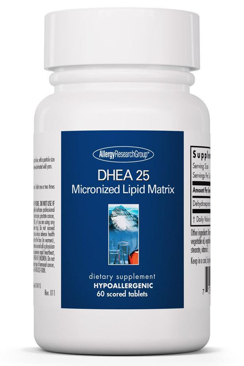 Allergy Research DHEA 25 60 Tabs