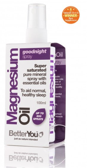 Spray Goodnight à l'huile de magnésium BetterYou - Health Emporium