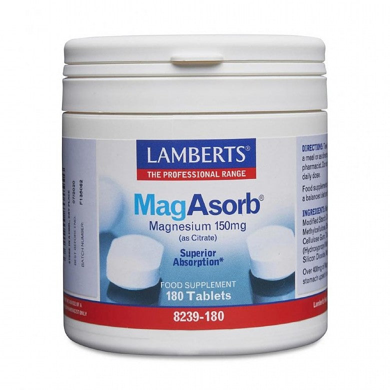 MagAsorb Magnesium 150mg (as Citrate) - Health Emporium
