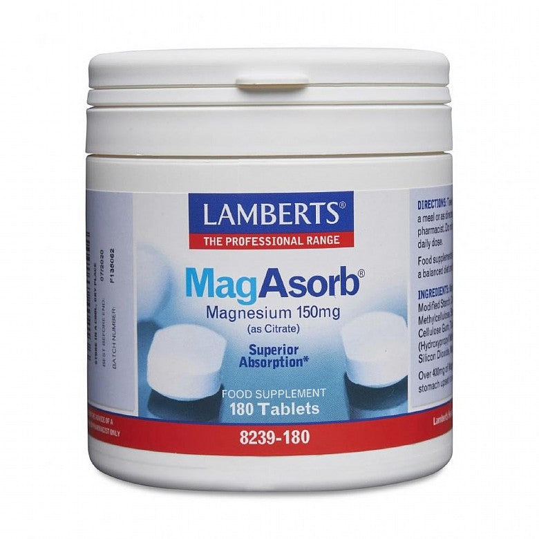 MagAsorb Magnesium 150mg (as Citrate) - Health Emporium