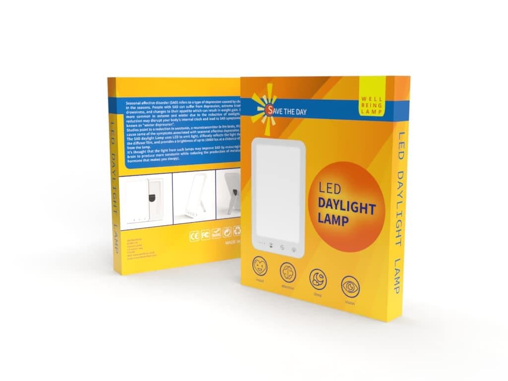 LED Daylight Lamp PORTABLE, LIGHTWEIGHT