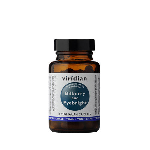 Bilberry with Eyebright Extract Veg Caps - Health Emporium