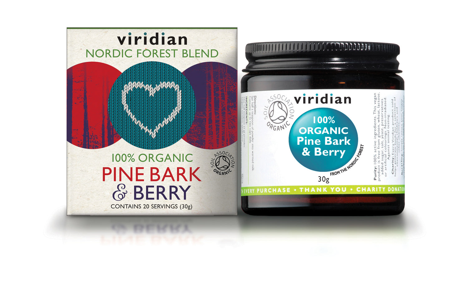 Viridian Organic Pine Bark &amp; Berry 30g
