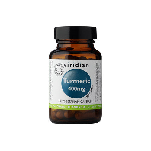 Organic Turmeric 400mg Veg Caps - Health Emporium