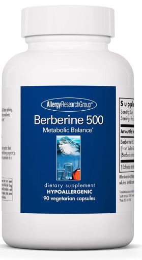 ALLERGY RESEARCH GROUP BERBERINE 500 90 CAPSULES (DELAY IN SHIPPING)