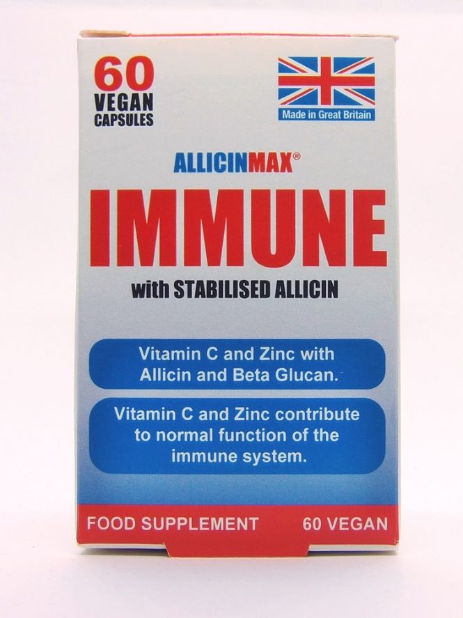 Allicin Max Immune 60 vegane Kapseln - Health Emporium