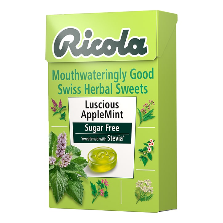 Ricola Luscious Apple Mint sugar free sweets 45g
