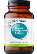 Organic Ashwaganda Extract 60 Veg Caps - Health Emporium