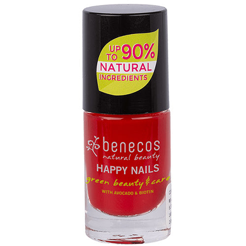 benecos Natural Nail Polish - Vintage Red - 5ml