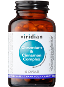 Chromium &amp; Cinnamon Complex 60 Veg Caps - Health Emporium