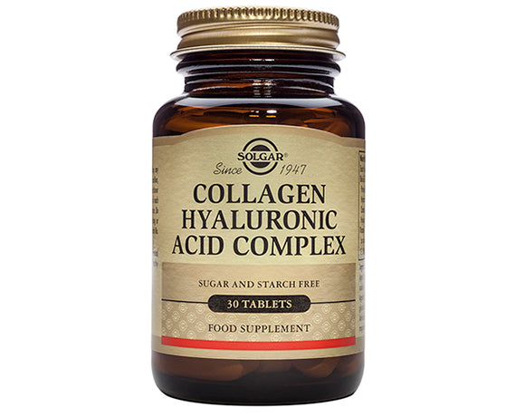 Complexo de ácido hialurônico de colágeno 30 comprimidos - empório de saúde