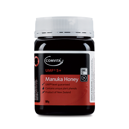 Comvita® umf® 5+ น้ำผึ้งมานูก้า 500ก. - เอ็มโพเรียมเพื่อสุขภาพ